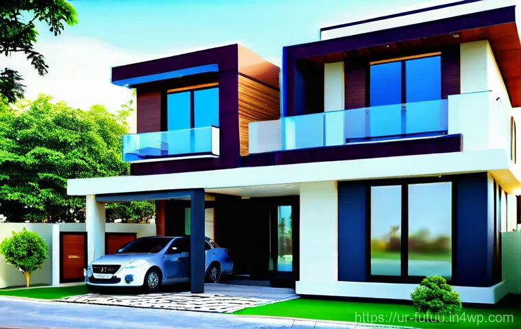 주택 시장의 디지털화가 가져오는 변화 - Here are three detailed image generation prompts in English: