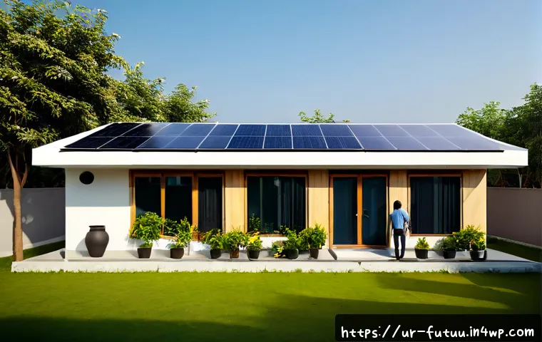 Home 17 모듈러 주택의 경제적 효율성 - Photorealistic modern modular family home in a quiet Pakistani suburban neighborhood, a multigenerat...